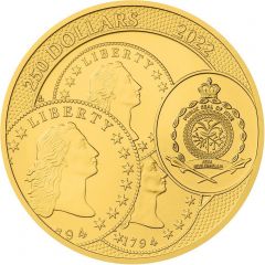 250 Dollars - Charles III Thaler