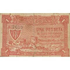 1 Peseta Ulldecona
