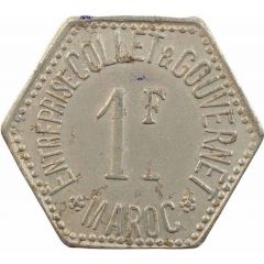 1 Franc - Entreprise Collet et Gouvernet small `1`