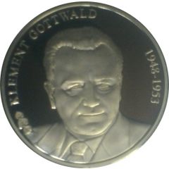 Token - Presidents of the Czech Republic and Czechoslovakia Klement Gottwald