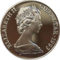 1 Crown - Elizabeth II Coronation of Queen Elizabeth II, Silver Proof