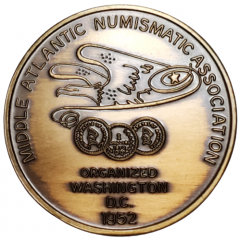 Middle Atlantic Numismatic Association 25th Anniversary Washington D.C.