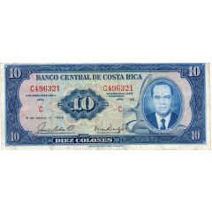 10 Colones Series C