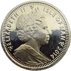 1/10 Angel - Elizabeth II Archangel Michael facing left, IRB head
