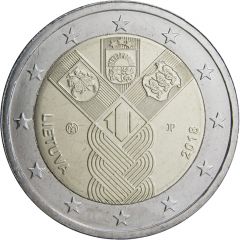 2 Euros 100th Anniversary of the Baltic States