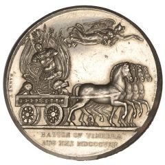 Medal - George III Battle of Vimeiro, white metal