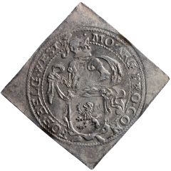 1/2 Daalder `1/2 Leeuwendaalder` Date reverse, klippe