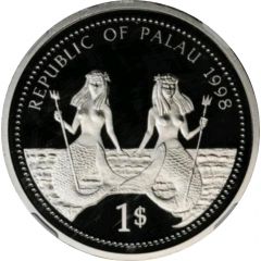1 Dollar Bottle-nose Dolphin - Platinum Essai