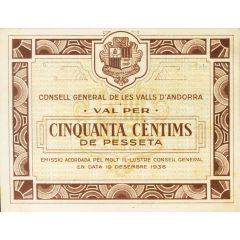 50 Cèntims 2nd Issue