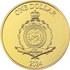 1 Dollar - Charles III Eye of Horus