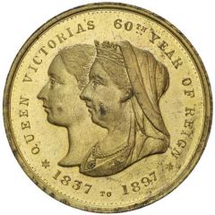 Medalet - Victoria Diamond Jubilee; Queenscliff