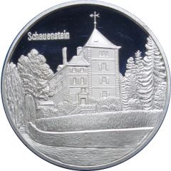 Medallion - Castles of Graubünden Schauenstein in Fürstenau