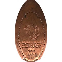 Pressed Penny - Edinburgh Zoo Tiger