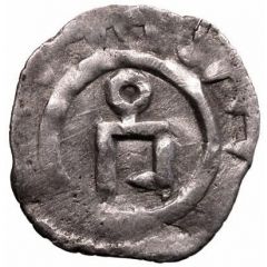 Dirham `Ornamental type` - anepigraphic Bulghar mint