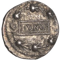 Silver Unit - Cunobelin Cunobelinus Sitting Griffin