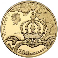 100 Dollars - Elizabeth II Amber Room