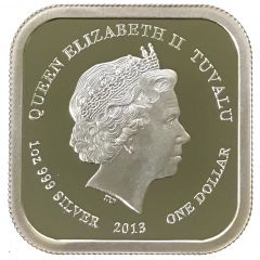 1 Dollar - Elizabeth II Trafalgar Square