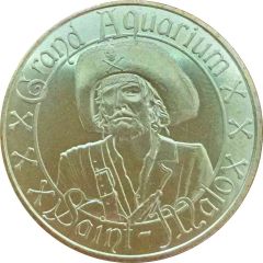 Monnaie de Paris Tourist Token - Saint Malo Grand Aquarium - Le pirate