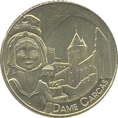 Monnaie de Paris Tourist Token - Cité de Carcassonne Dame Carcas