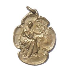 Medal - 1st anniversary of the Philatelic school in Charleroi