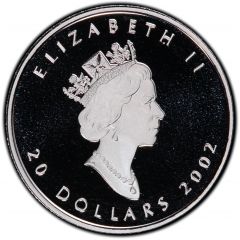 20 Dollars - Elizabeth II Hologram Maple Leaf