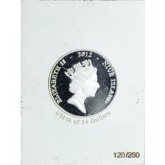 1 Dollar - Elizabeth II Crucifixion