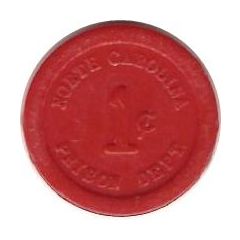 1 Cent - North Carolina Prison Dept.