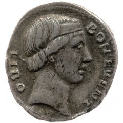 Denarius IMP CAES TRAIAN AVG GER DAC P P REST PVTEAL SCRIBON, Bonus Eventus