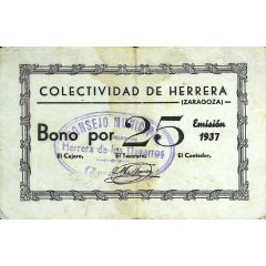 25 `Céntimos` Herrera de los Navarros