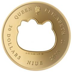 30 Dollars - Elizabeth II Kitty: Outer part