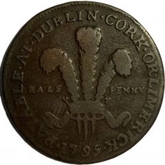 1/2 Penny Dublin - H S and Co.