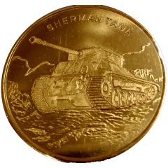 Token - The National WWII Museum, New Orleans Sherman Tank