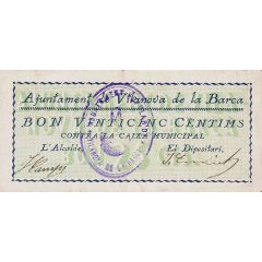 25 Céntimos Vilanova de la Barca