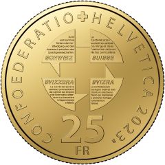 25 Francs Swiss linguistic diversity