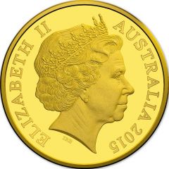 25 Dollars - Elizabeth II 4th Portrait - UNESCO Great Barrier Reef - Gold Bullion Coin