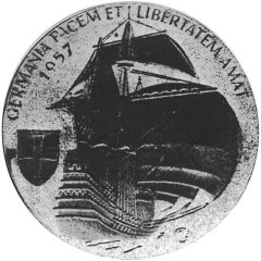 10 Ducats - Aureus Magnus Germania, 1957