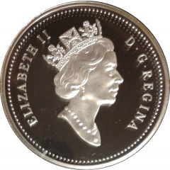 1 Dollar - Elizabeth II Hockey Victory