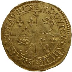 1/2 Écu d`or du Dauphiné - Louis XIII