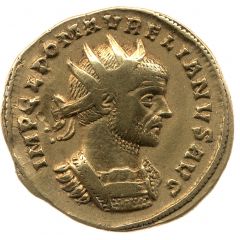 Aureus - Aurelianus P M TR P COS, Apollo