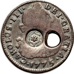 2 Reales Type I Countermark
