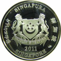 2 Dollars Year of the Rabbit, Silver Proof