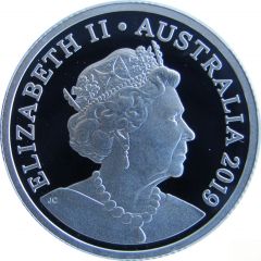 1 Dollar - Elizabeth II 6th Portrait - Australian Coinage Portrait 1998-2019 - Silver Proof