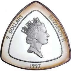 9 Dollars - Elizabeth II Wreck of the `Sea Venture`