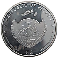 5 Dollars 300th Anniversary of the Fahrenheit Scale
