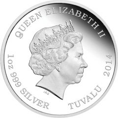 1 Dollar - Elizabeth II Dragon