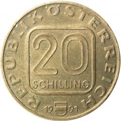 20 Schilling Vorarlberg