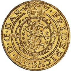 1 Guldkrone - Frederik III