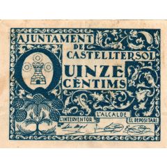 15 Céntimos Castelltersol