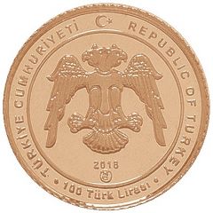 100 Lira Seljuk Empire