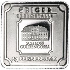 5 Gram Geiger Edelmetalle Schloss Güldengossa